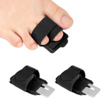 Hammer Toe Straightener,2PCS Toe splint, Straighteners for Bent Toes, Hammer Toes Corrector Splint Wrap for Women & Men