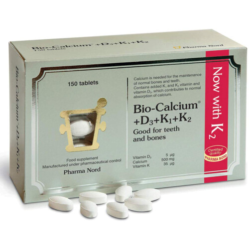 Pharma Nord Bio Calcium + D3 + K1 + K2 150 Tablets