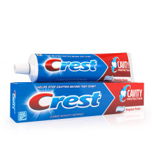 Crest Plus Cavity Protection Toothpaste, Regular, 8.2 oz, 6 Count
