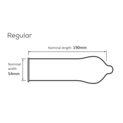 Pasante Pasante Regular Condoms - Pack of 12 2