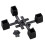 Aidapt Adjustable Height Linked Chair Height Raiser For Use with Chair Legs 1