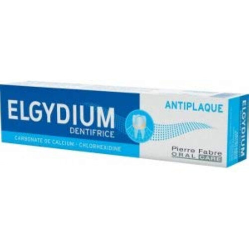 Elgydium Three Packs Of Elgydium Anti-Plaque Toothpaste X 75Ml/100G