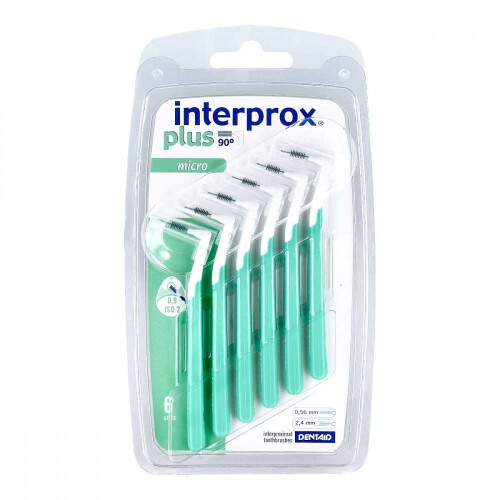 Interprox 0.56 mm Green Micro Plus Interproximal Brush - by Interprox