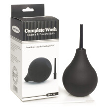 Premium Enema Bulb Douche Safe Comfortable 2 Nozzle Silicone Enema Kit for Men and Women - FDA Certified Medical Kits Fast Constip