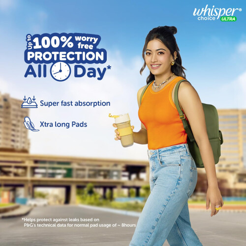Whisper Choice Ultra Wings - 20 Pads (Extra Large) 2