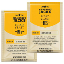 2x Mangrove Jack's Craft Series Mead Yeast M05 (10g)