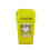 Frontier 41602430 Medical Sharps Disposal Bin/Box, 1 L 1