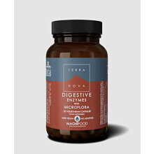 TERRANOVA Organic Digestive Enzyme with Probiotic Complex, 50 CT