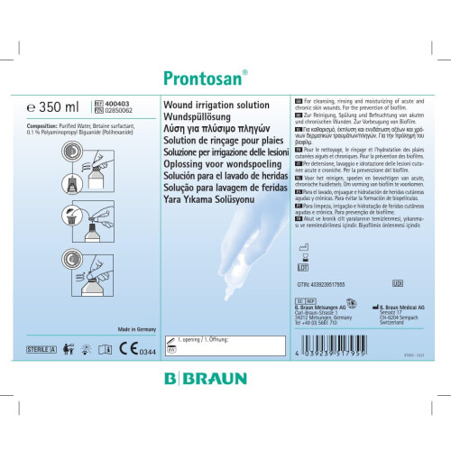 Prontosan W Wound Cleansing Solution 350 ml 1