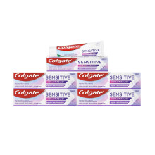 Colgate Sensitive Instant Relief Repair + Multi Protection Toothpaste 75 ml Pack of 5, Blocks Pain Instantly, Prevents Sensitivity