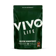 Vivo Life - Creatine Monohydrate Powder Micronised - Vegan, Unflavoured (252 g, 84 Servings)