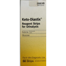 Keto-Diastix Strips for Urinalysis 50 Test Strips (2883B)