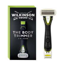 Wilkinson Sword Hydro Men's Razor & Electric Trimmer, 2-in1 Men's Grooming Tool for Skin Protection on Body and Face, Gentle on Sk