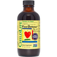 ChildLife Essentials, First Defense, Vegan Drops with Zinc and Plant Extracts, for Children, 118ml, Vegetarian, Gluten Free, Soy F