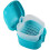 Denture Case, Denture Cup with Strainer, Denture Bath Box Teeth Storage Box with Basket Net Container Holder for Travel 1