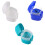 Denture Case, Denture Cup with Strainer, Denture Bath Box Teeth Storage Box with Basket Net Container Holder for Travel 7