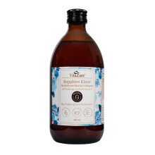 Sapphire Elixir: Marine Collagen Liquid 10000mg with Hyaluronic Acid, Biotin, Silica, Vitamin B, C, D3, Sugar-Free for Skin, Hair,