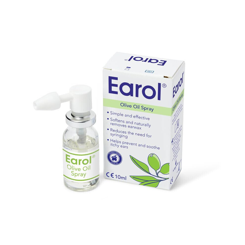 Earol Olive Oil Atomizer Against Stuck Earwax