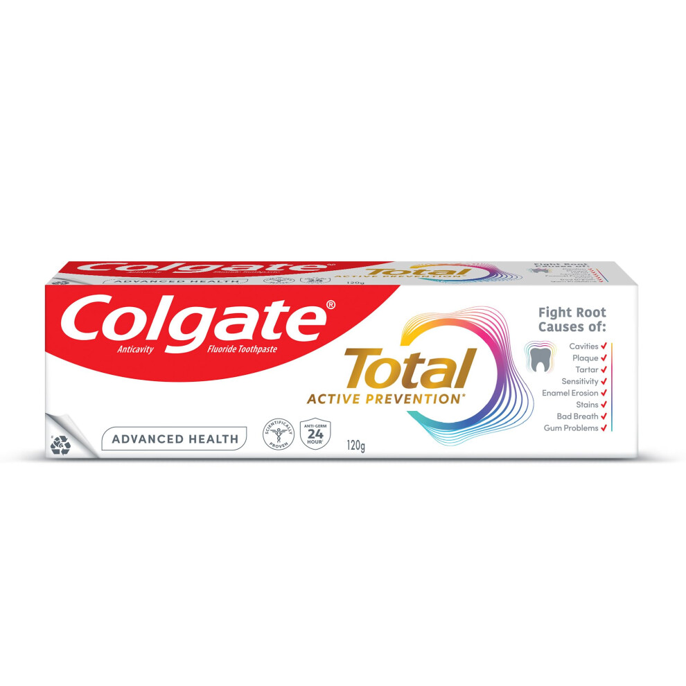 Colgate Total Advanced Health Anticavity Toothpaste - 120G