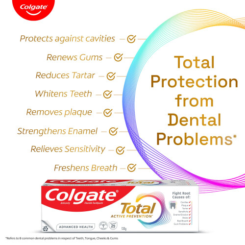 Colgate Colgate Total Advanced Health Anticavity Toothpaste - 120g 2