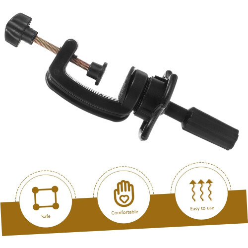 Adjustable Wig Stand Mannequin Head Holder for Styling Practice with Sturdy Construction 2
