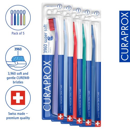 Curaprox Curaprox CS 3960 Supersoft Toothbrush 5 Pieces 1