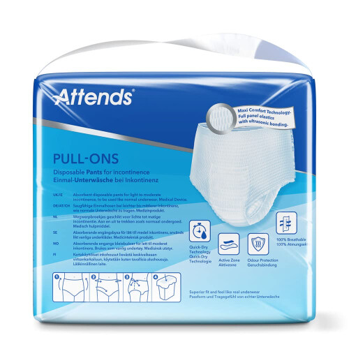 Attends Attends Pull-Ons 4 L (1 x 22 Pieces) 2