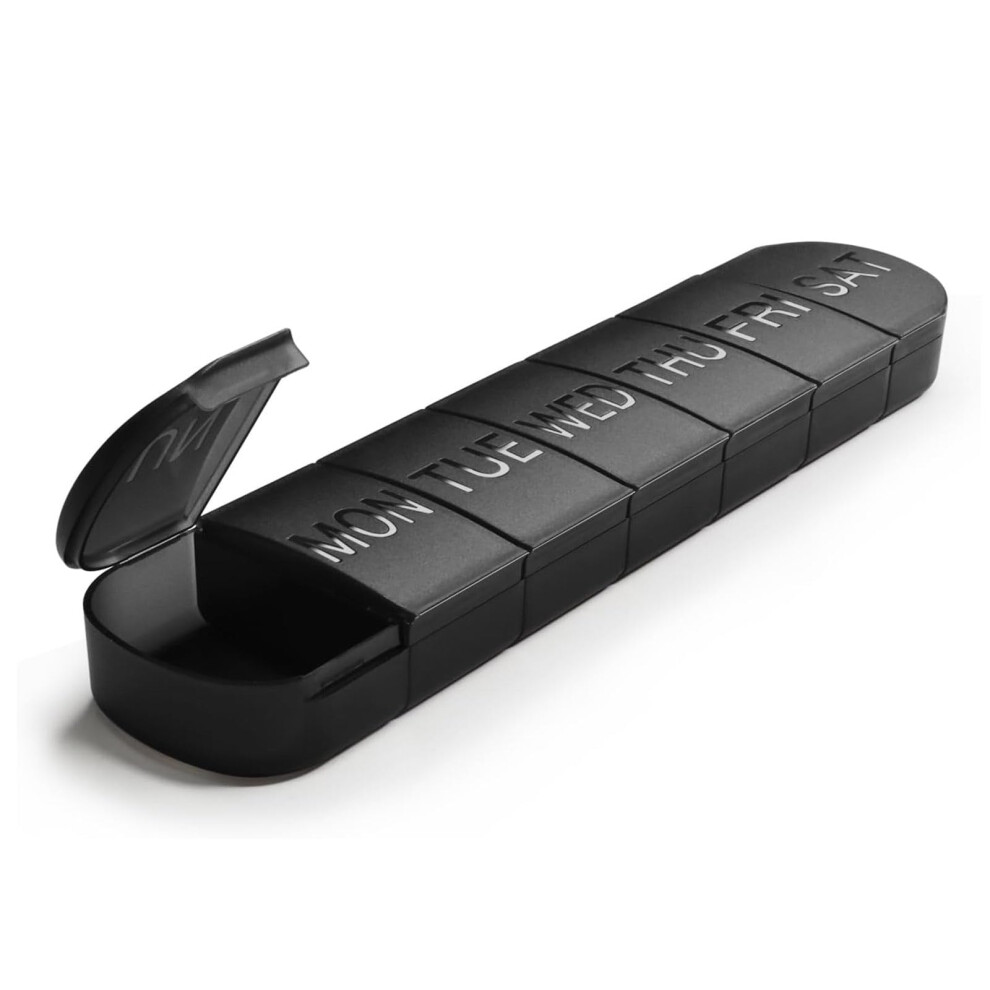 Trhdfw Weekly Pill Organiser 7 Day, Pills Box Organiser, Travel Friendly Daily Pill Containers To Hold Medicine Vitamins Fish Oil