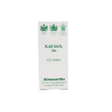 Ainsworths 30C Kali Bich Homoeopathic Remedy - Pack of 120 Tablets