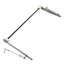 KIT BARRE STABILISATRICE AVANT AVEC BRAS EN ACIER FOR JEEP WRANGLER TJ LJ 97-06