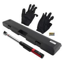 Clé Dynamométrique 1/2" 10-200Nm CrMo Numérique LCD Couvercle Arrière Batterie