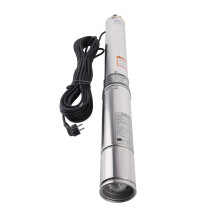 Pompe de puits profond 1100W 6600L/h pompe à eau submersible 20m câble 10,2 bar