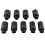 9pcs 6 points 1/2" Ensemble de douilles écrou de moyeu d'essieu 29mm-38mm 5