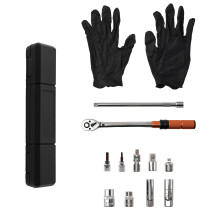 Juego Llave Dinamométrica 3/8" for Bicicletas 5-60Nm Material 40CR 11Pcs