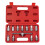 10pc Engine Drain Plug Socket Set 3/8" Drive T-Bar Hex Square 8 9 10 12mm 4