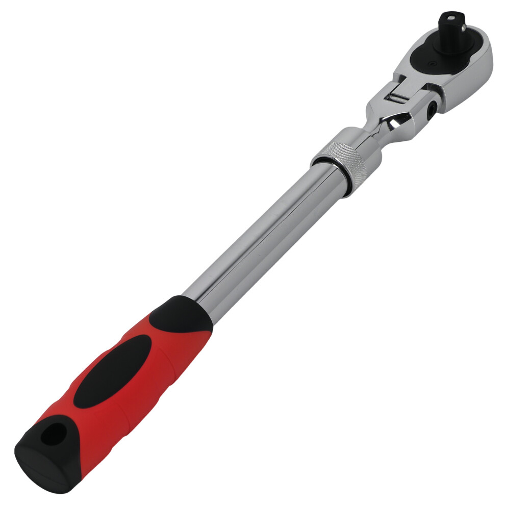 1/2" Drive 72-Tooth Extendable Ratchet Flex Head 330Mm-440Mm Tool 6941441716324