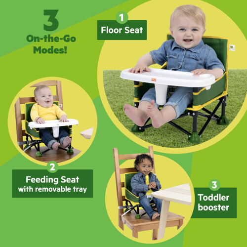 Bright Starts Bright Starts John Deere Pop 'N Sit Portable Boost 2