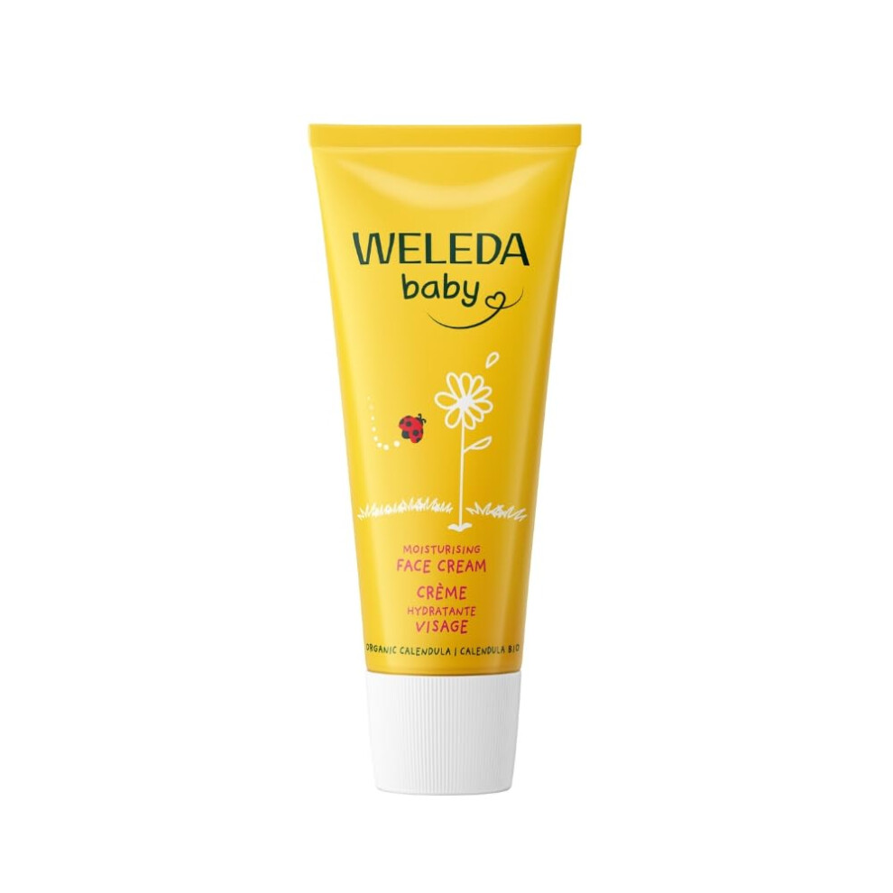 Photos - Hair Product Weleda Baby Face Cream, Calendula Moisturiser, Moisturising Cream for Baby, Deli 