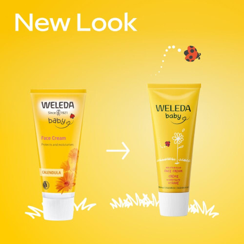 Weleda Weleda Baby Face Cream, Calendula Moisturiser, Moi 2