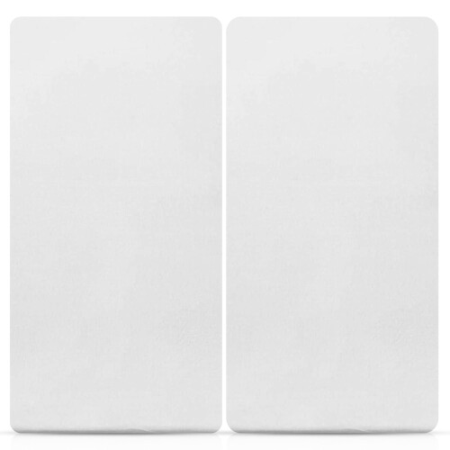 Sasma Home - 2 x Cot Fitted Sheets 120x60cm - 100%