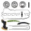 CHAÎNE DISTRIBUTION + PIGNONS POUR MERCEDES E-CLASS 2009-2014 2710300863 2