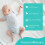 Sasma Home - 2 x Cot Fitted Sheets 120x60cm - 100% 5