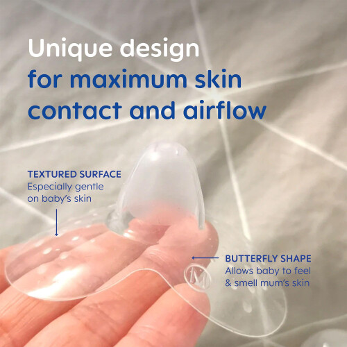 MAM MAM Nipple Shield | Medium | 2 Pack | Comes in Sterilisable Travel Case | SkinSo 2