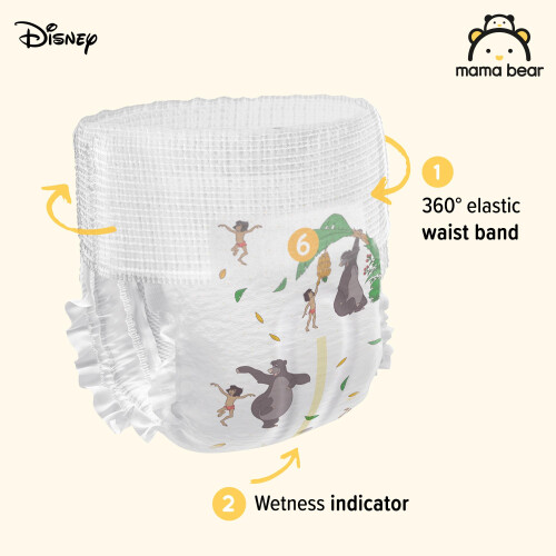 Amazon Brand - Mama Bear Disney Nappy Pants, Size 1