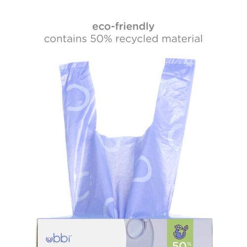 Ubbi Disposable Nappy Sacks, Lavender Scented, Eas 2