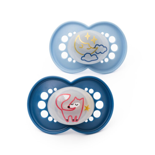 MAM MAM Original Night Soothers | 18-36 Months | 2 Pac