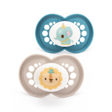 MAM Original Soothers | 6-18 Months | 2 Pack | Com