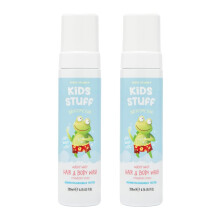 Kids Stuff Blue Wacky Whip Foaming Hair & Body Was