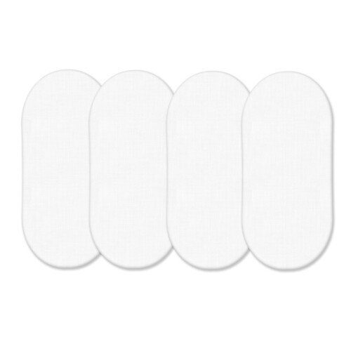 4 x Moses Basket Fitted Sheets (75 x 35 cm) | Ultr