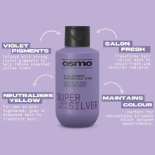 OSMO Super Silver Shampoo Violet Pigment No Yellow or Brass Purple